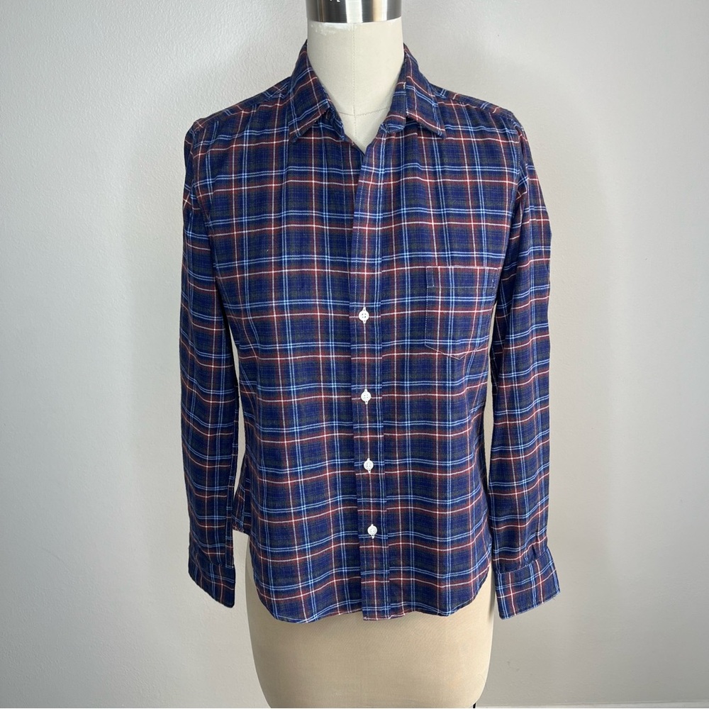 Frank & Eileen Barry Plaid Shirt XS